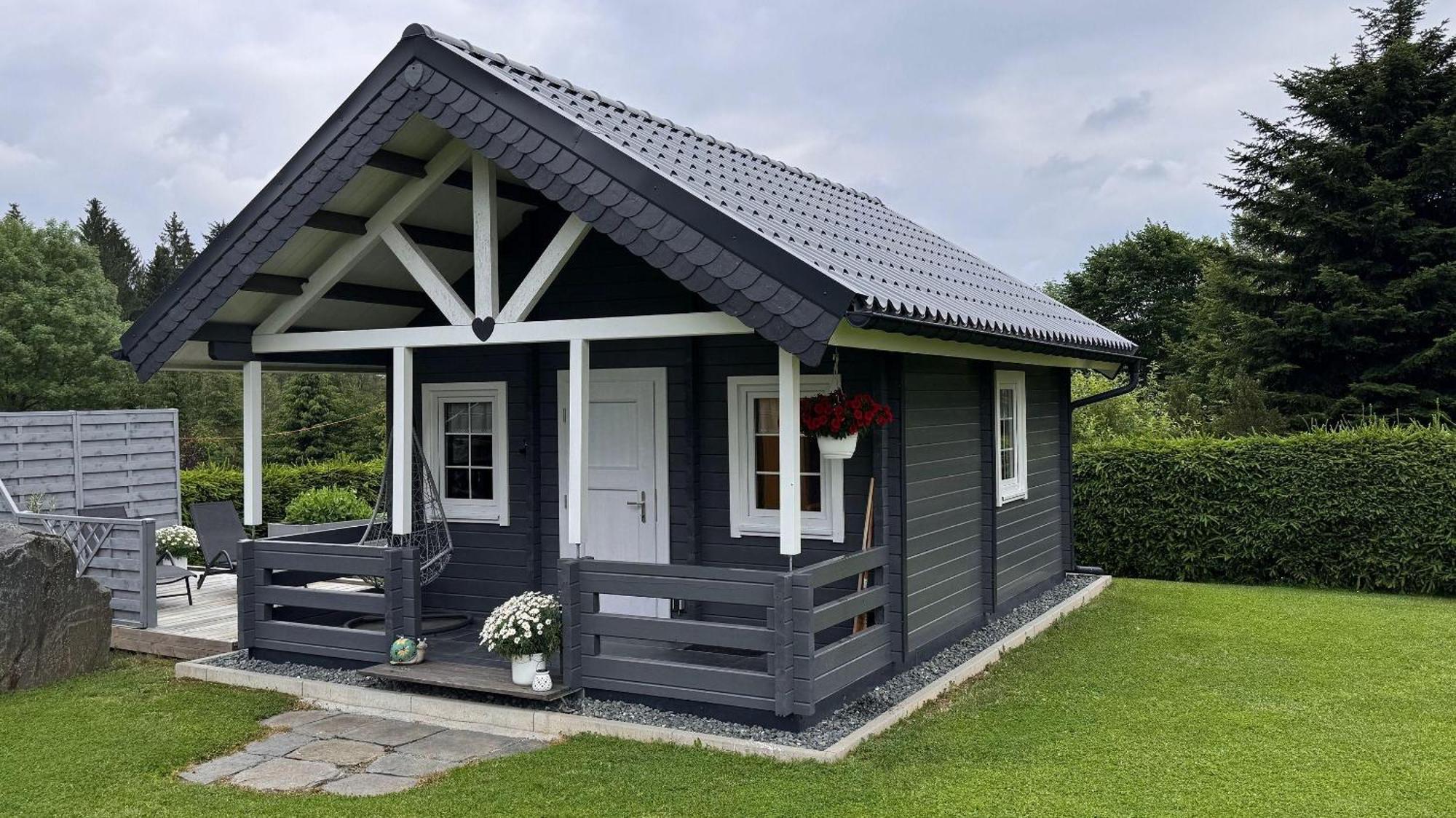 Villa Haeuslein-Waldesruh Muldenberg Exterior foto